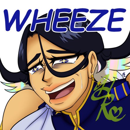 WHEEZE Emote for myself